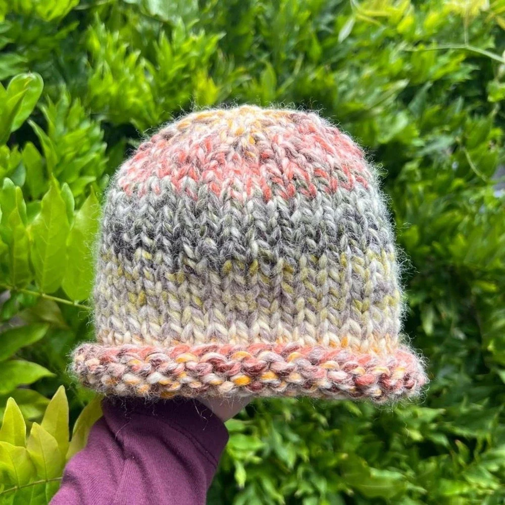 Hand Knit Toddler Beanie
